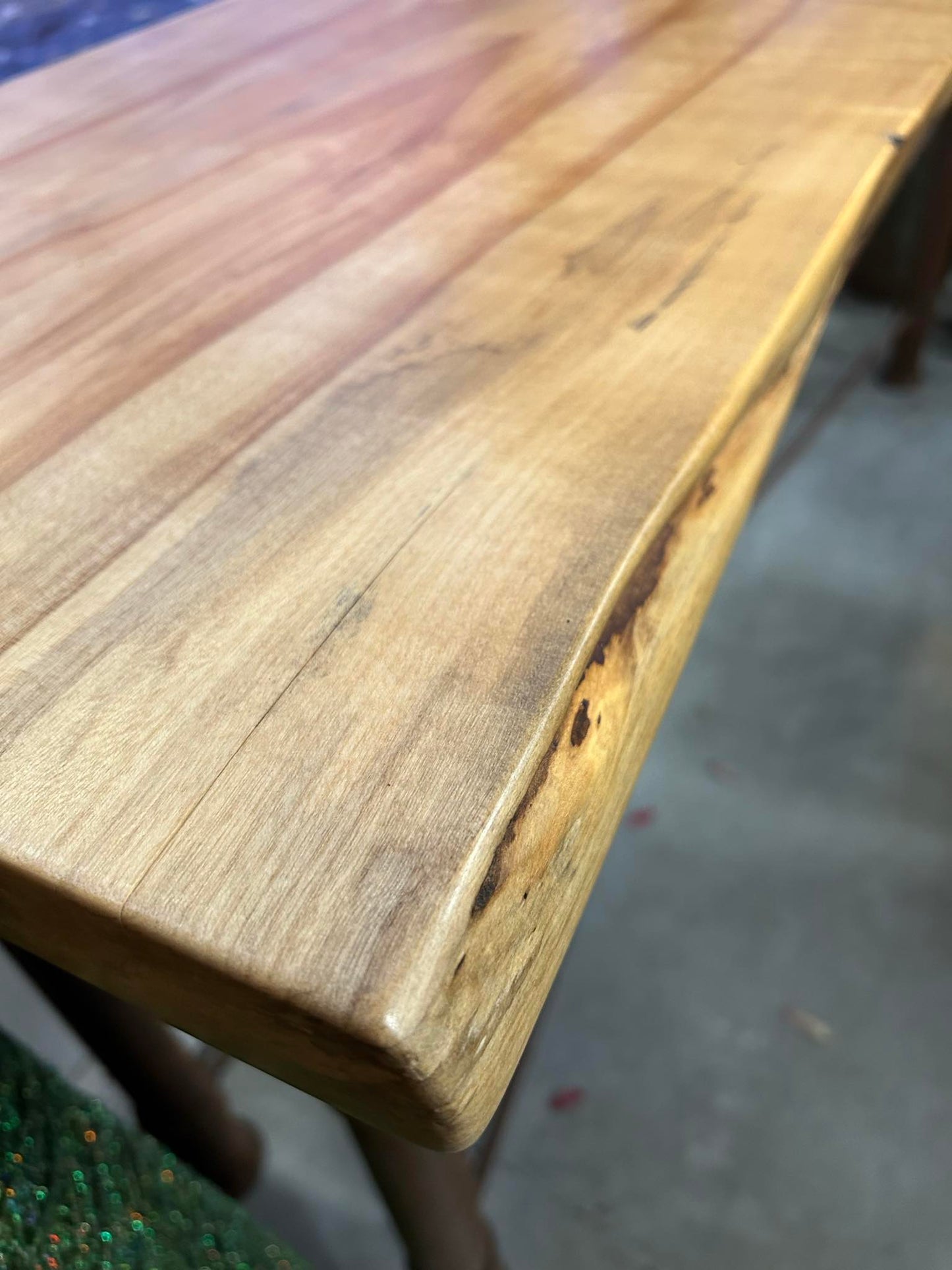 Maple Console Table