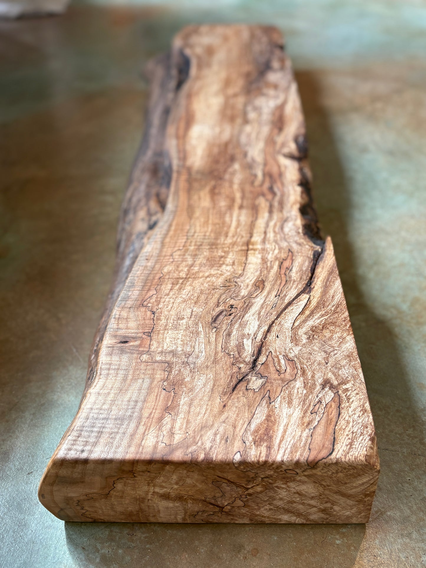 Spalted Maple Mantelpiece