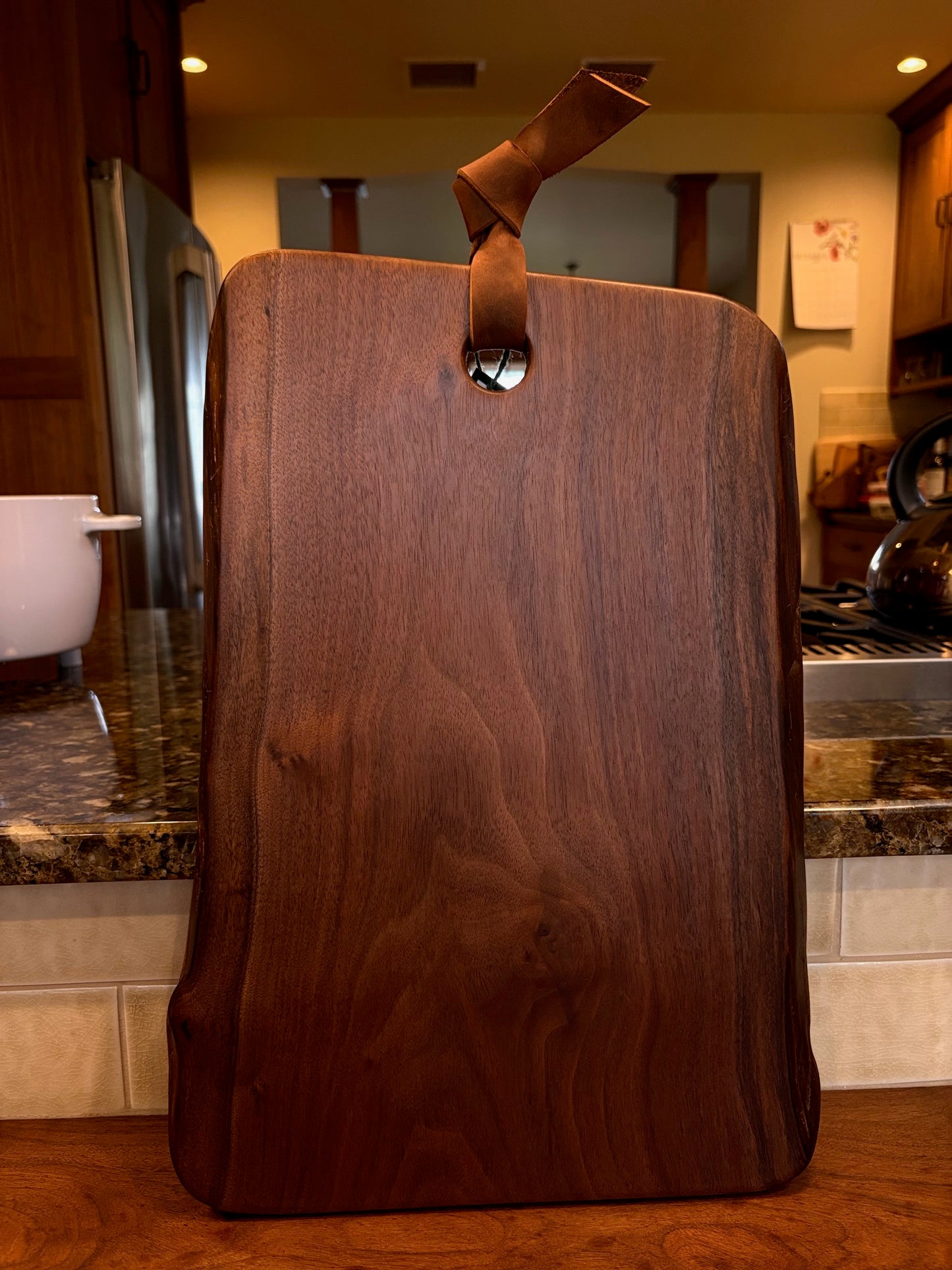 Large Black Walnut Charcuterie Board