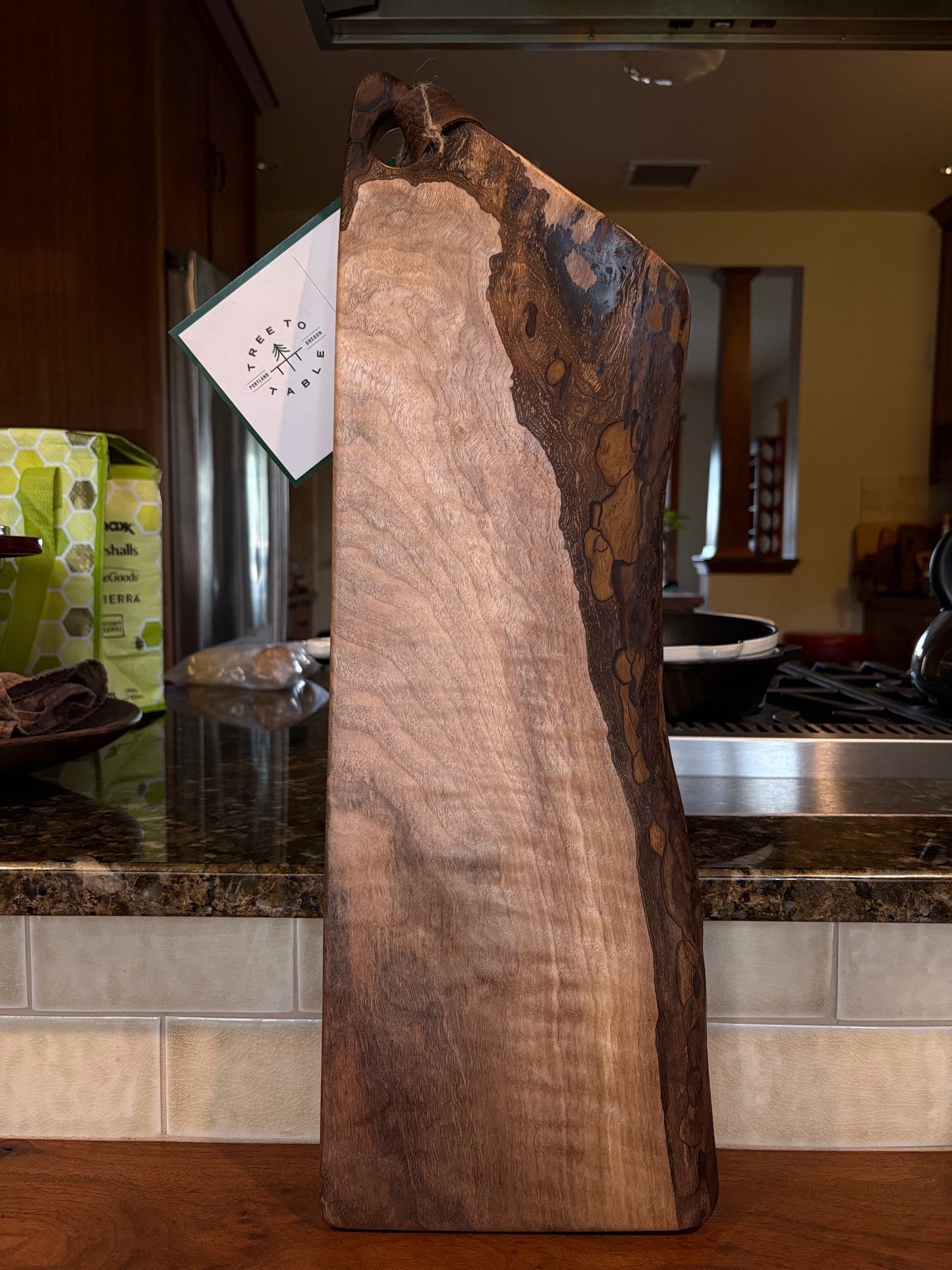 Large Black Walnut Charcuterie Board