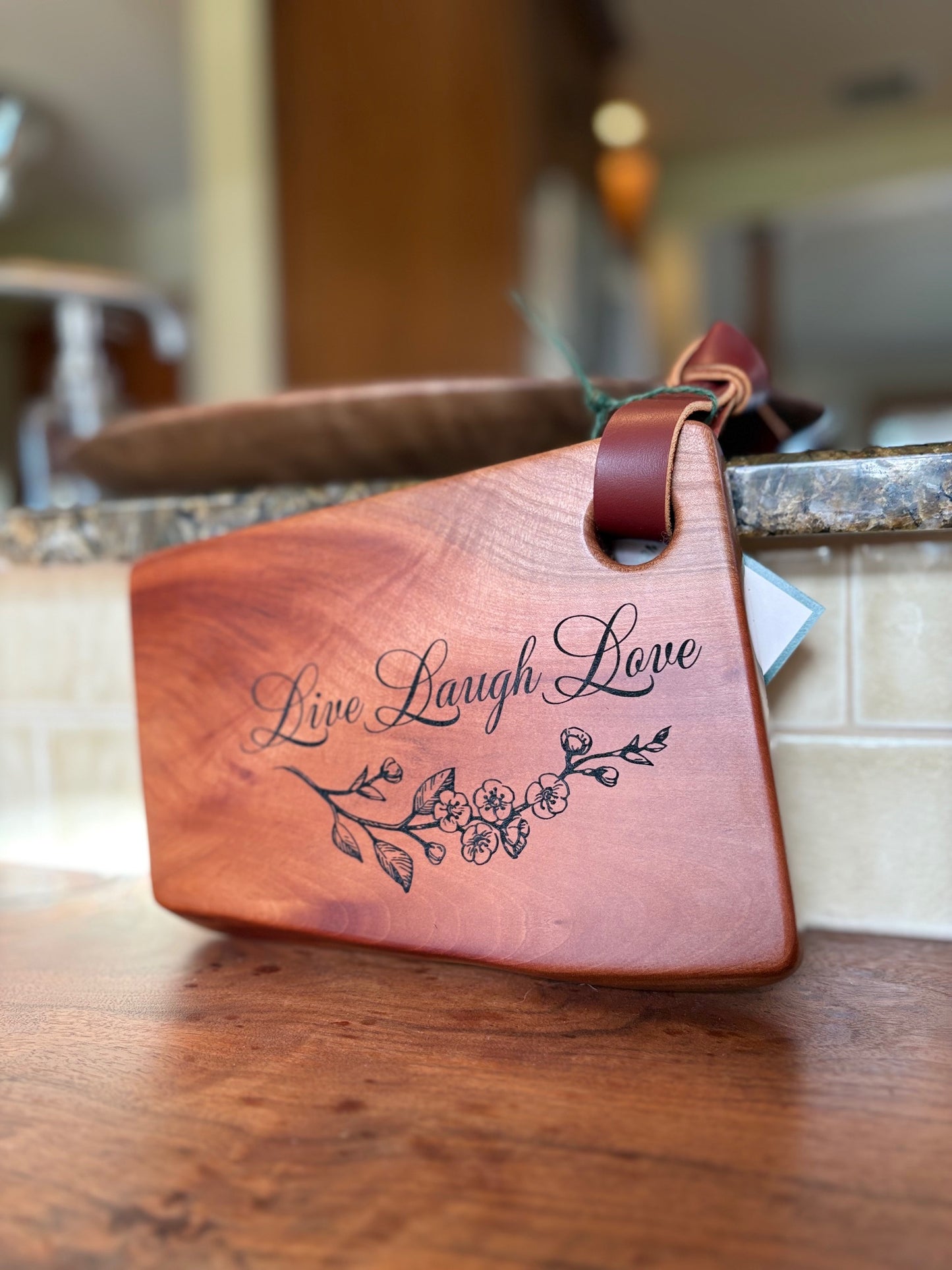Live Laugh Love Madrone Art Board