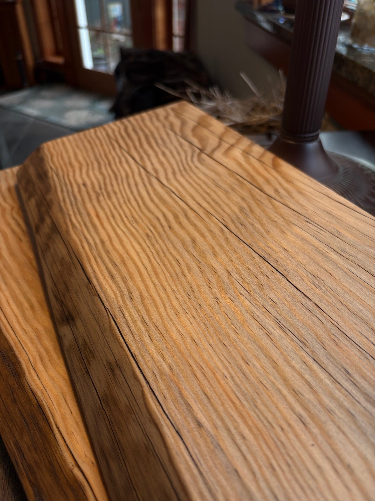 Small Live Edge Ponderosa Pine Shelves - Pair