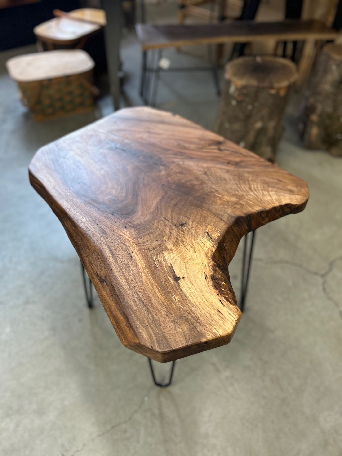 Black Walnut Side Table