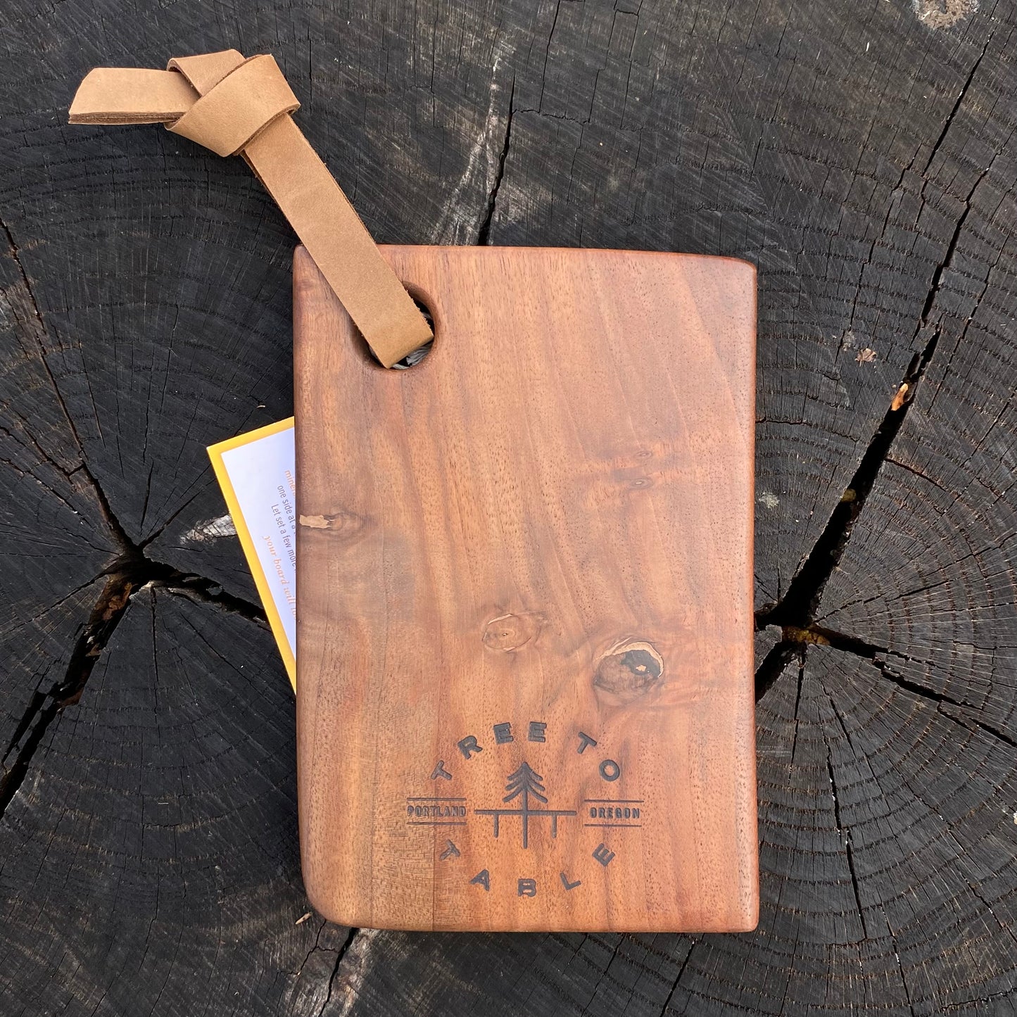 Black Walnut Charcuterie Board