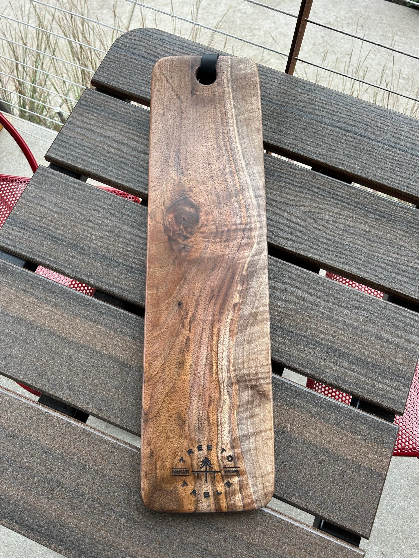 Black Walnut Bread Board