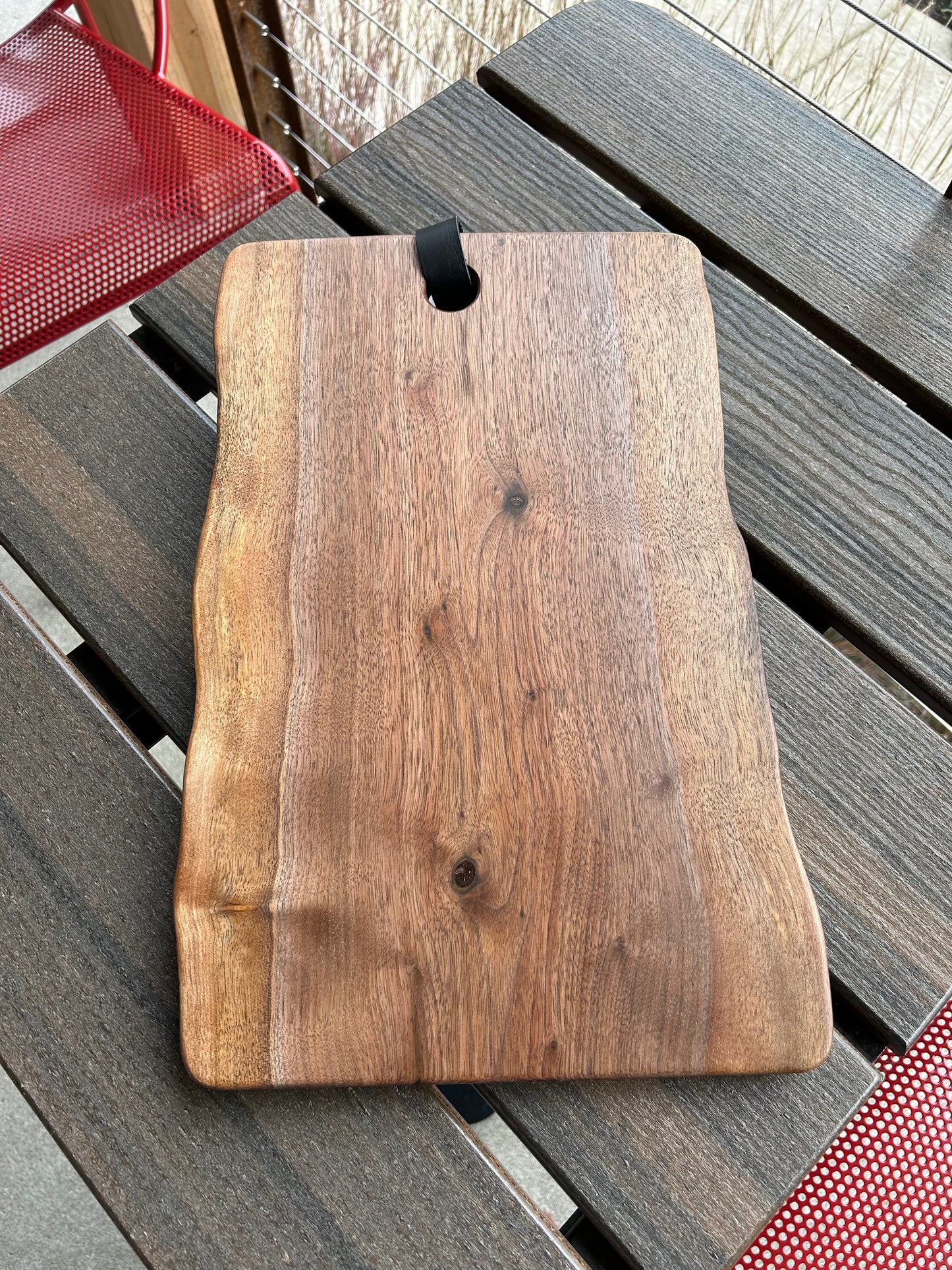 Black Walnut Charcuterie Board