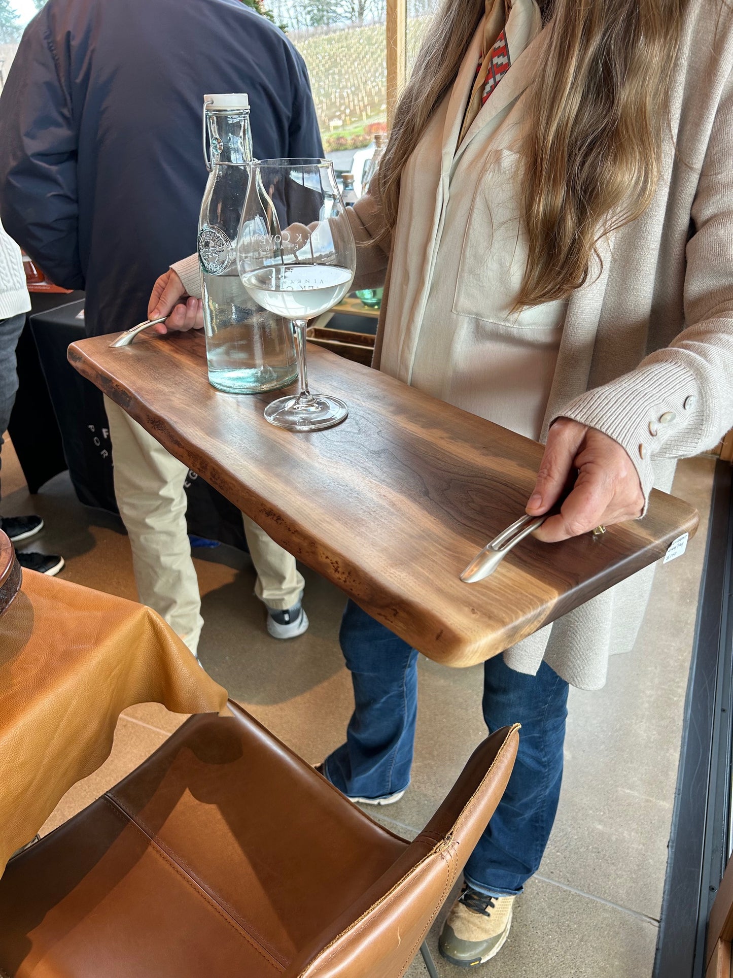Black Walnut Serving Tray