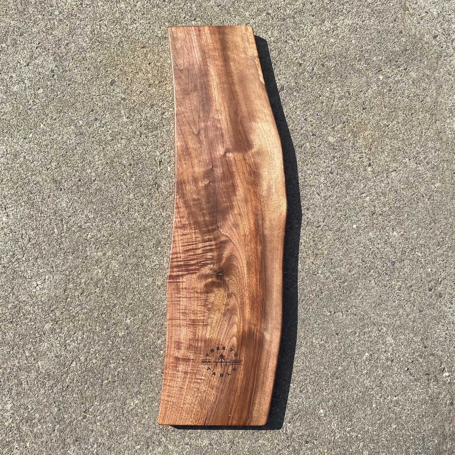 Black Walnut Bath Board