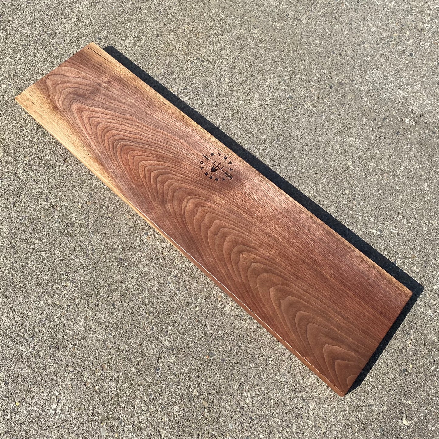 Black Walnut Bath Board