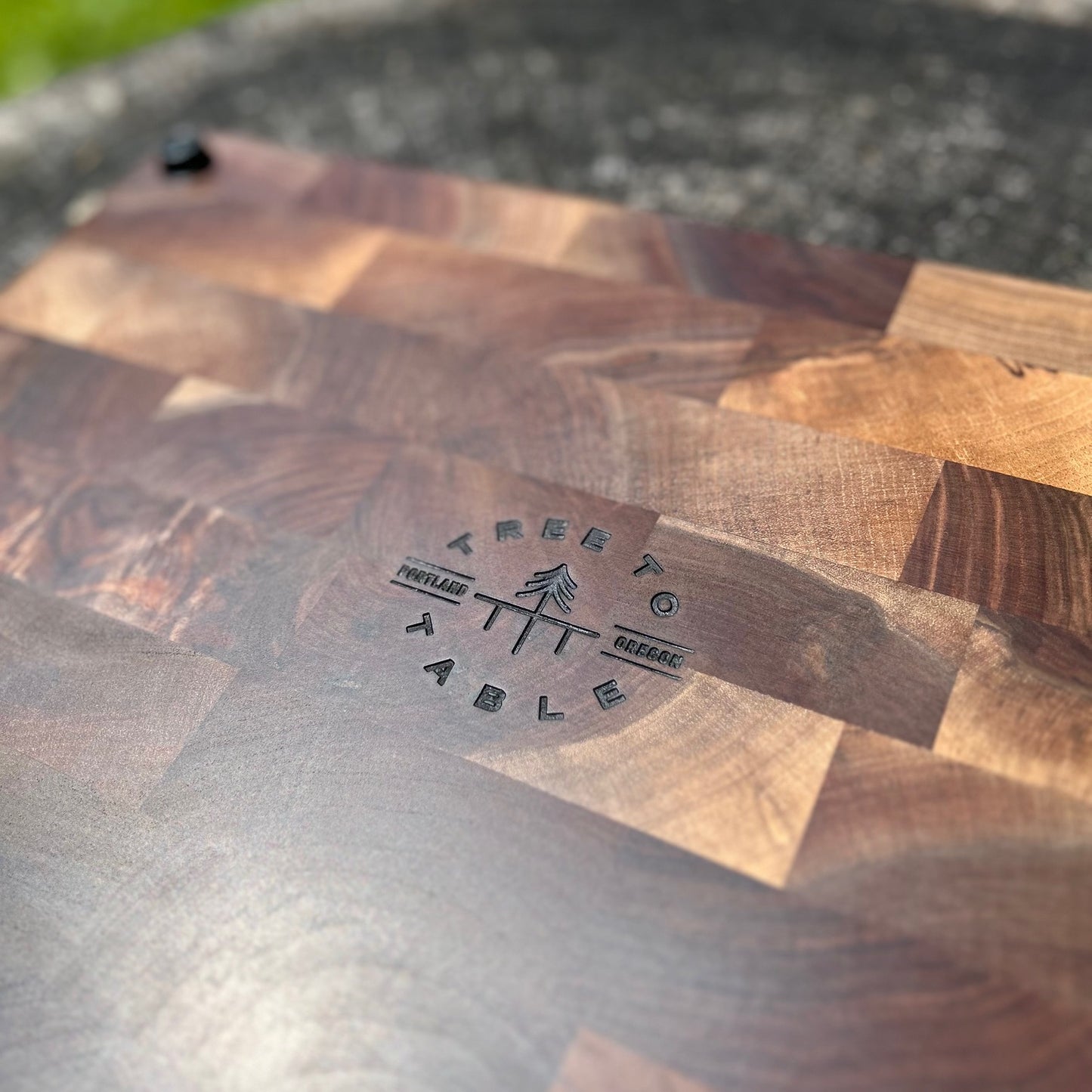 Black Walnut Side Grain Butcher Block