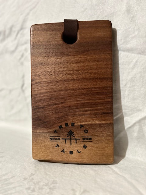 Small Black Walnut Charcuterie Board