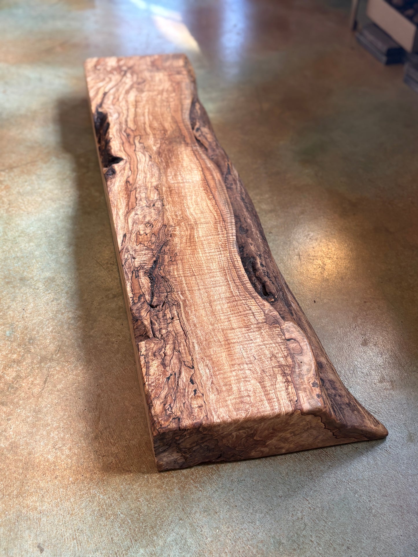 Spalted Maple Mantelpiece