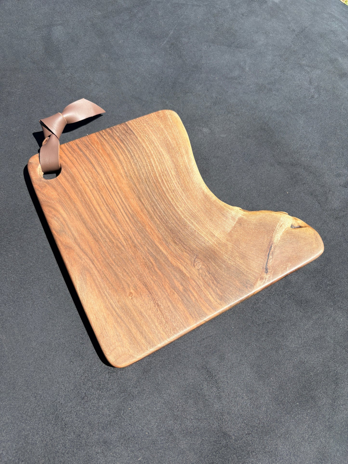 Medium Figured Walnut Charcuterie Board