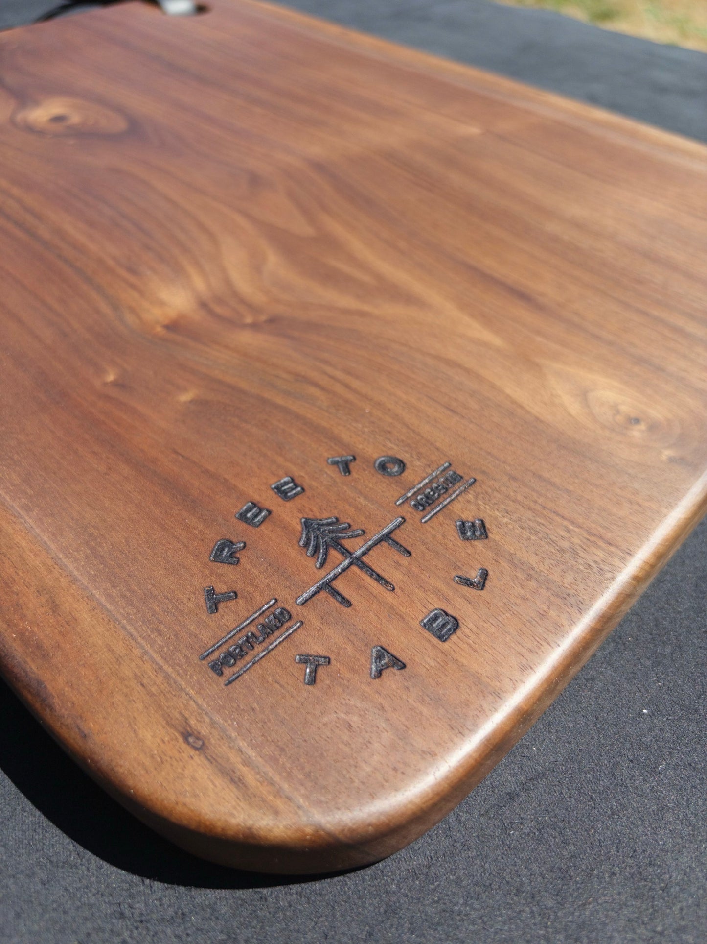 Large Black Walnut Charcuterie Board