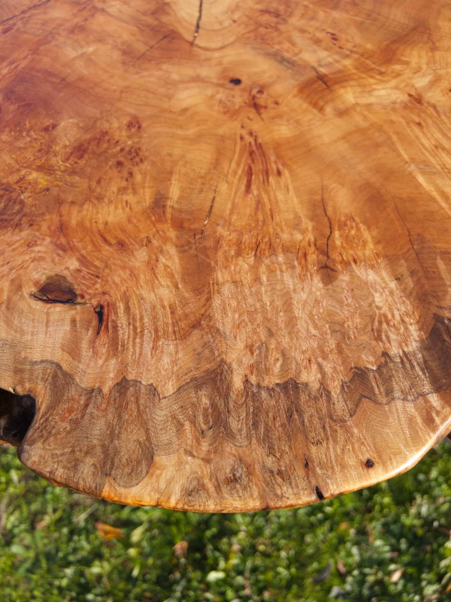 Burled Maple Table