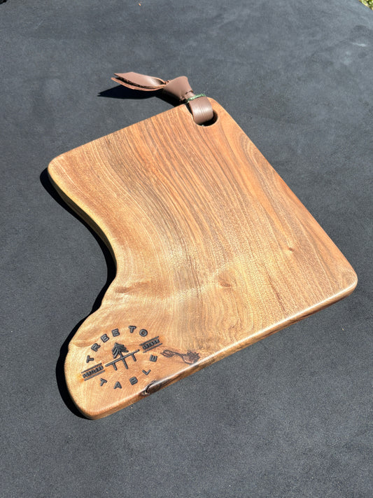 Medium Figured Walnut Charcuterie Board