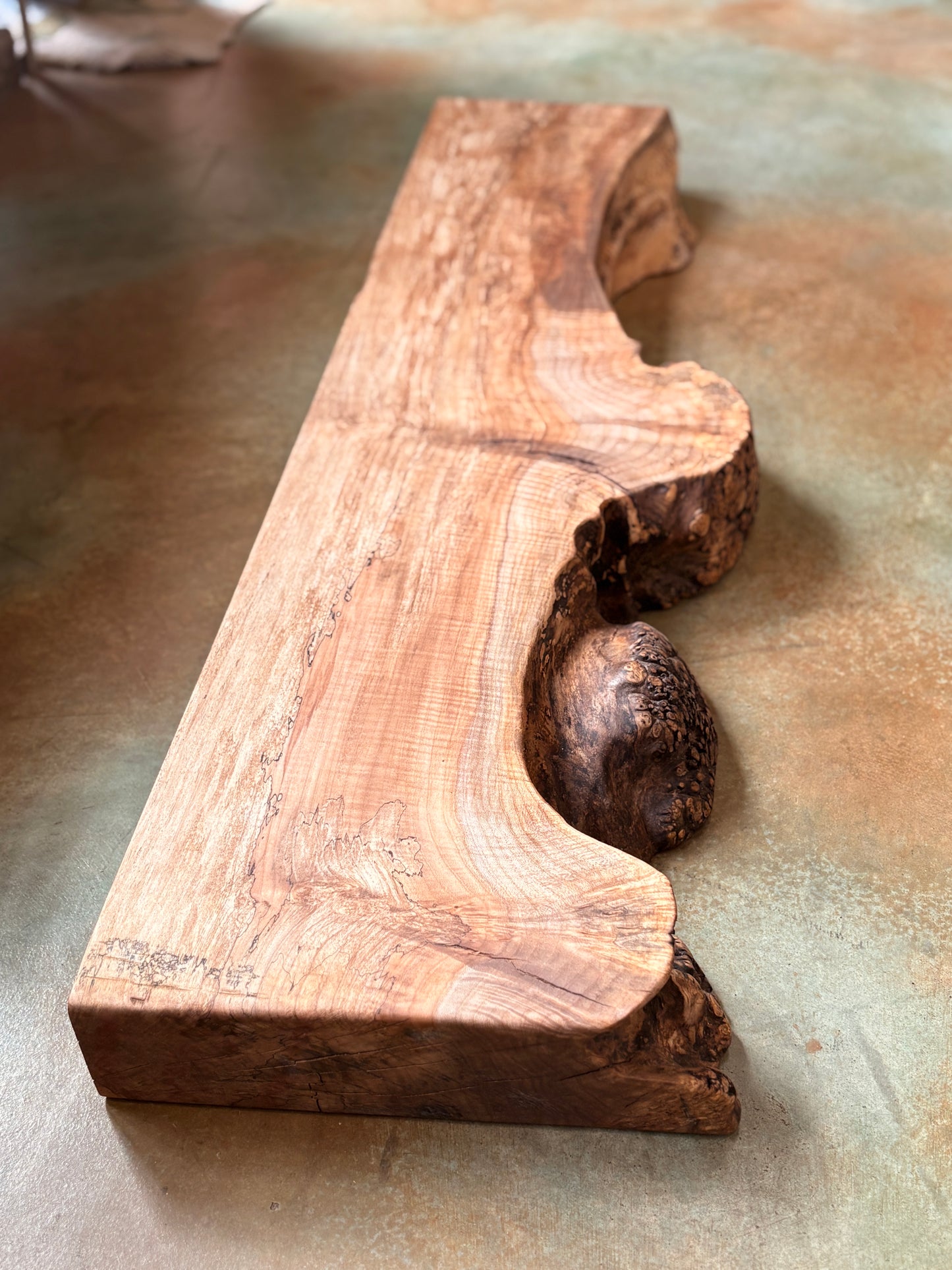 Spalted Maple Mantelpiece