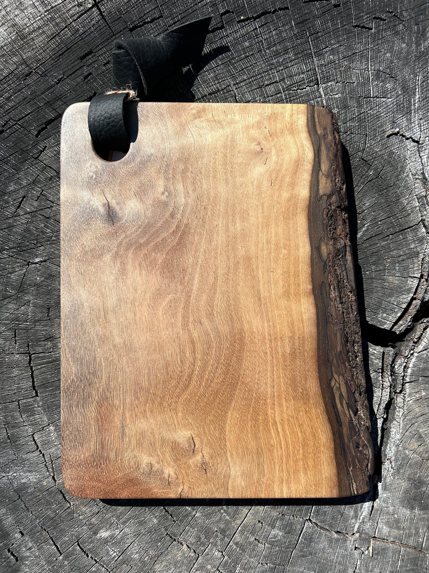 Live Edge Black Walnut Charcuterie Board