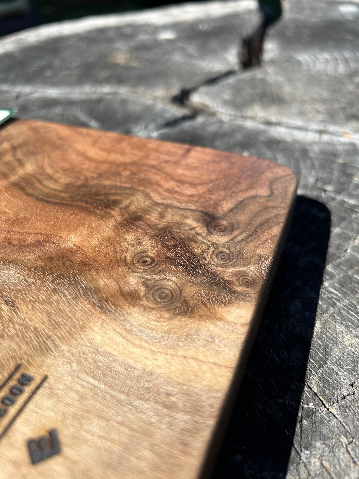 Live Edge Black Walnut Charcuterie Board