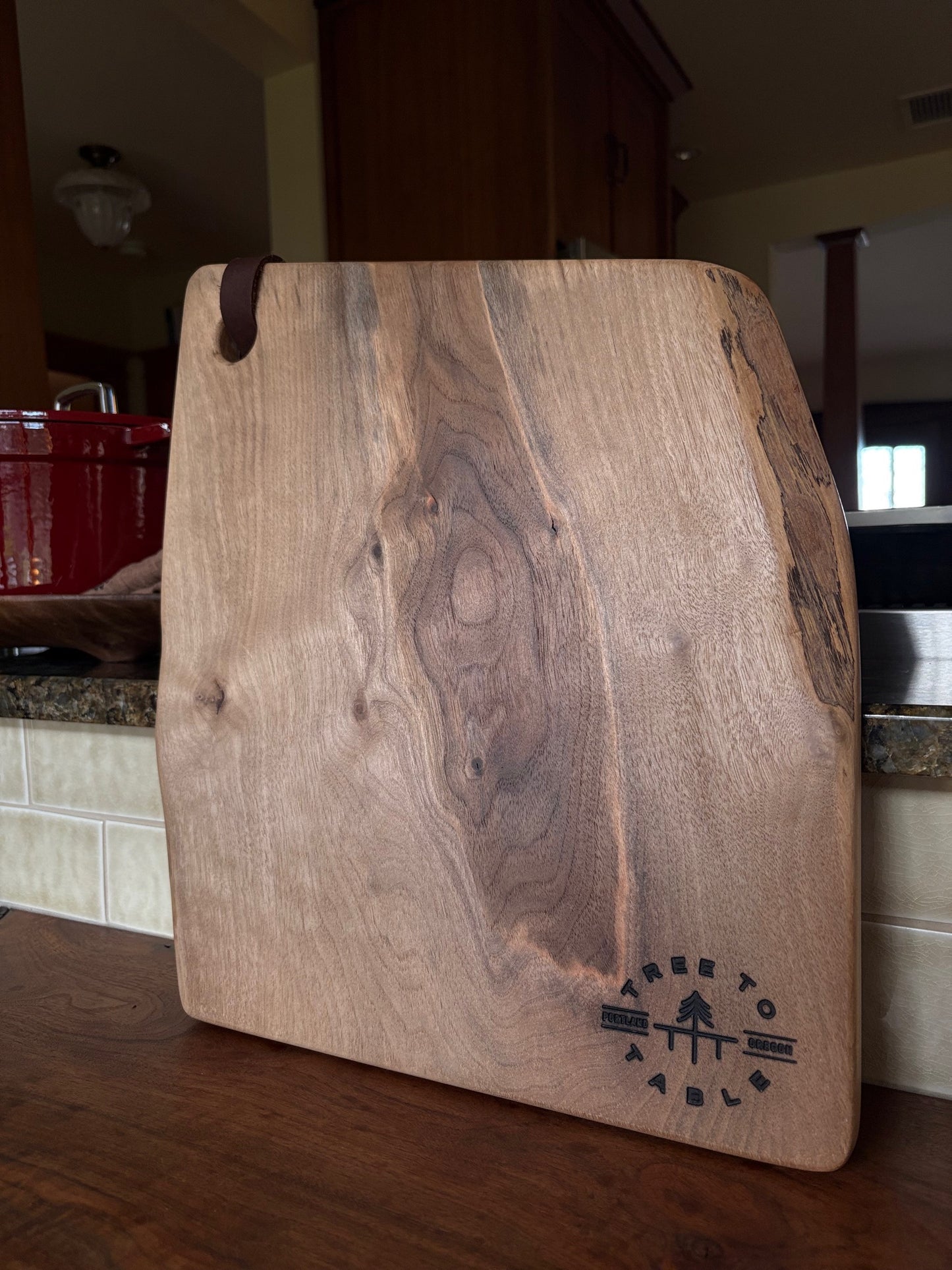 Large Black Walnut Charcuterie Board