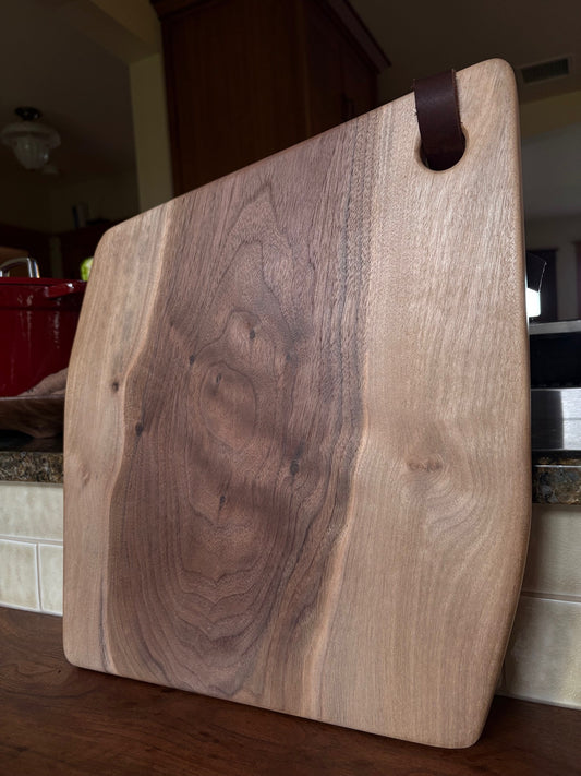 Large Black Walnut Charcuterie Board