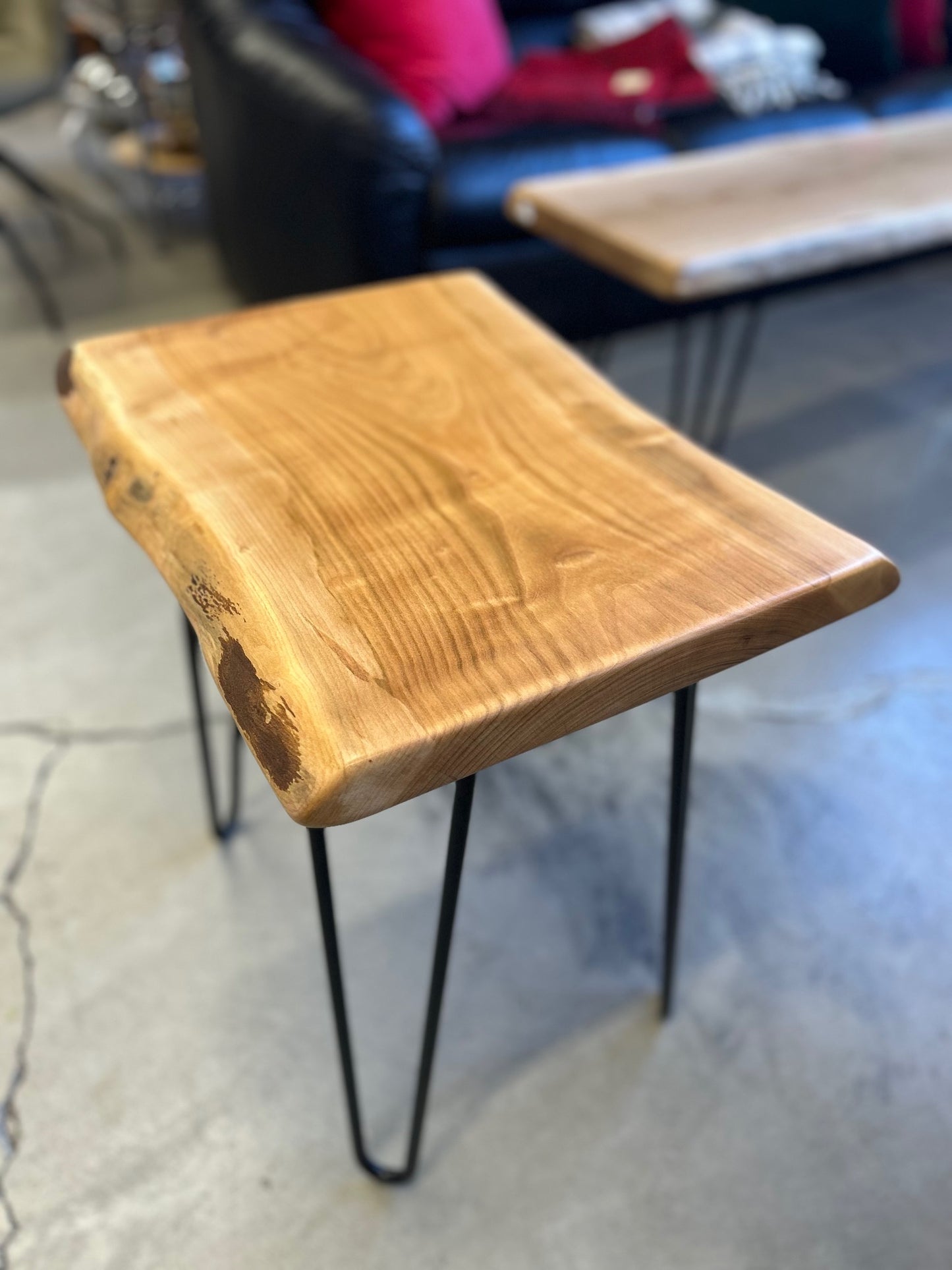 Big Leaf Maple Side Table