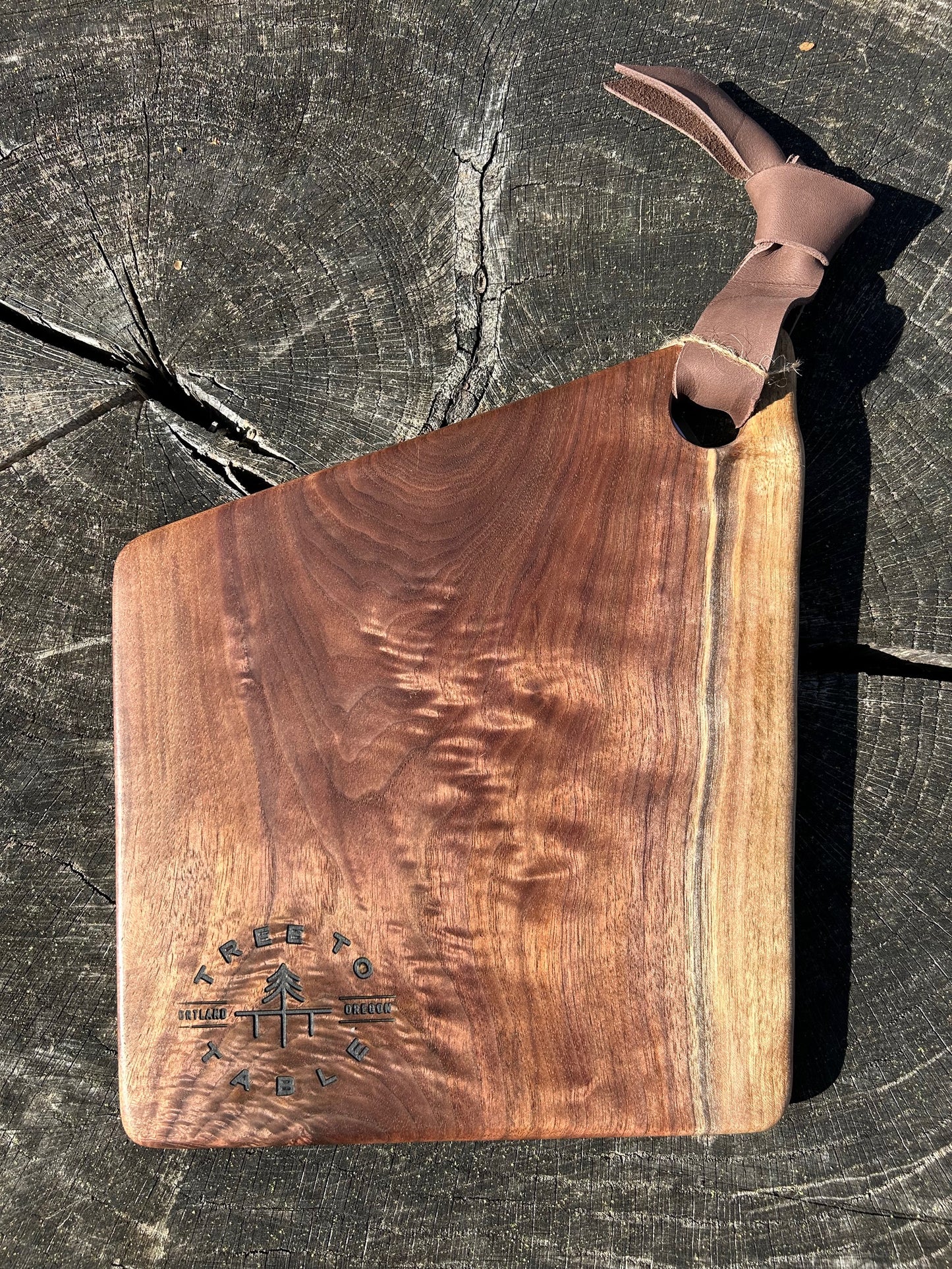 Black Walnut Charcuterie Board