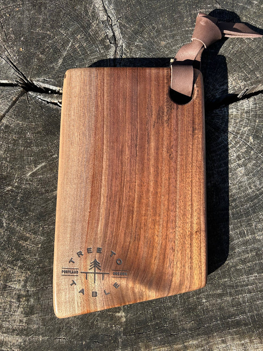 Medium Black Walnut Charcuterie Board