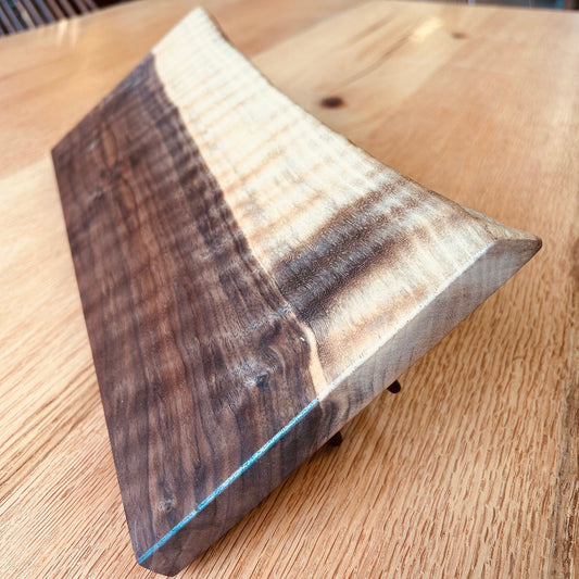 Black Walnut Wineglass Shelf