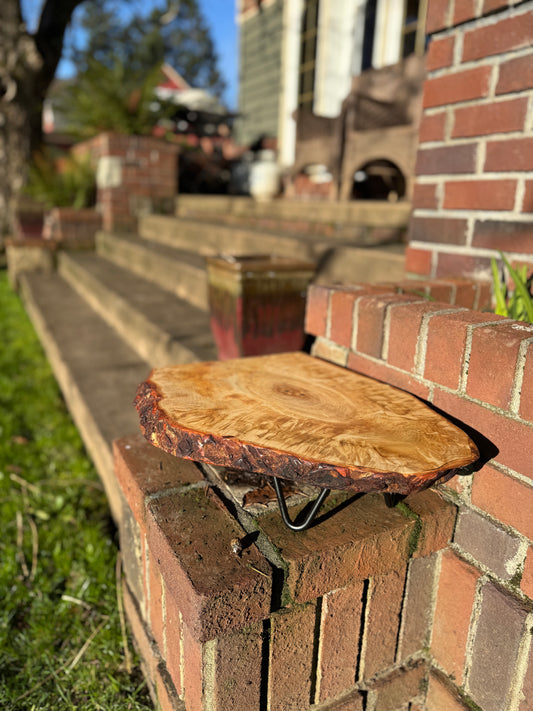 Live Edge Holly Table Topper