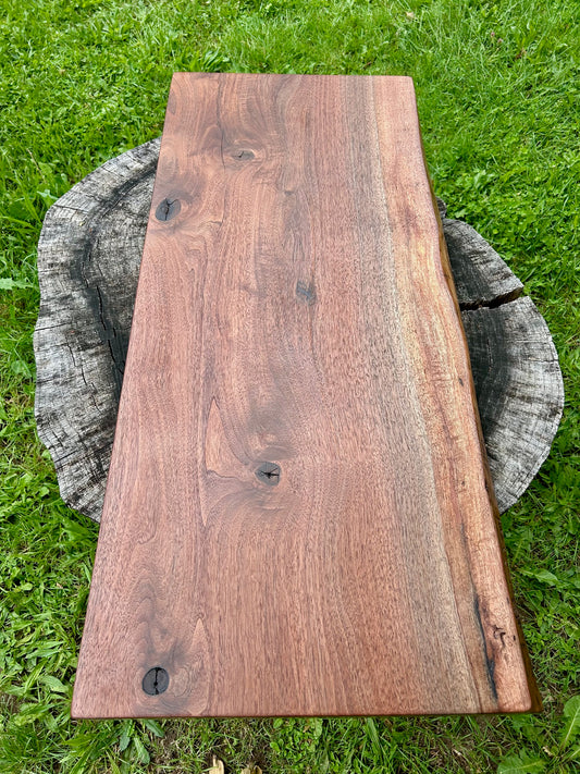 Finished Black Walnut Slab