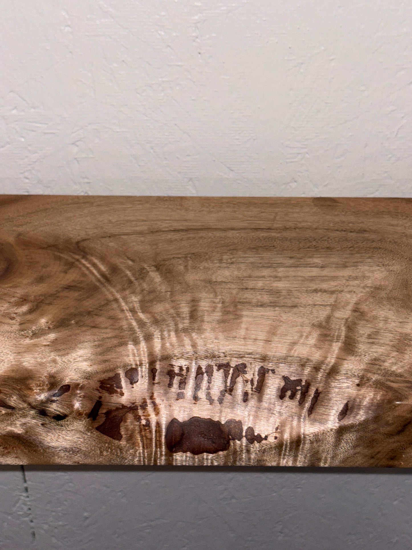 Live Edge Walnut Mantel