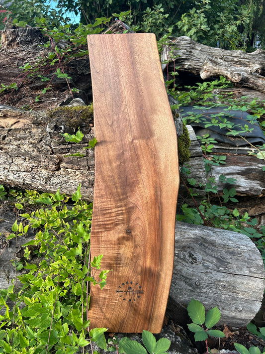 Large Black Walnut Charcuterie Board