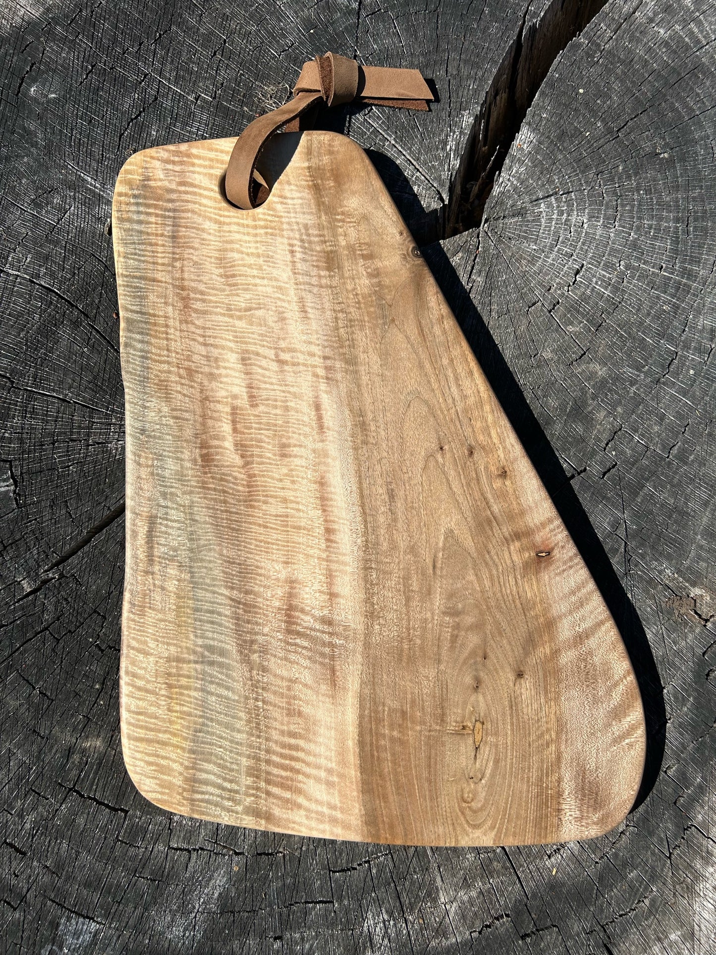 Quilted English Walnut Charcuterie Board